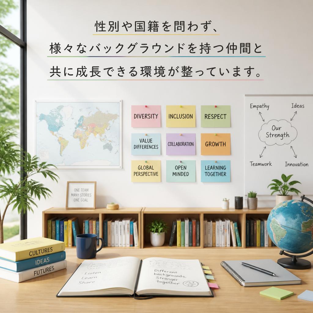 多様性を尊重する職場環境