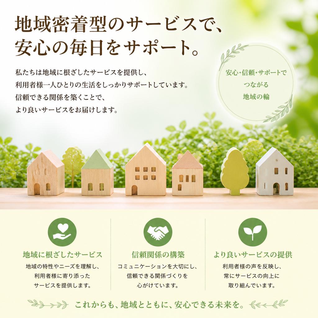地域とのつながりを大切に