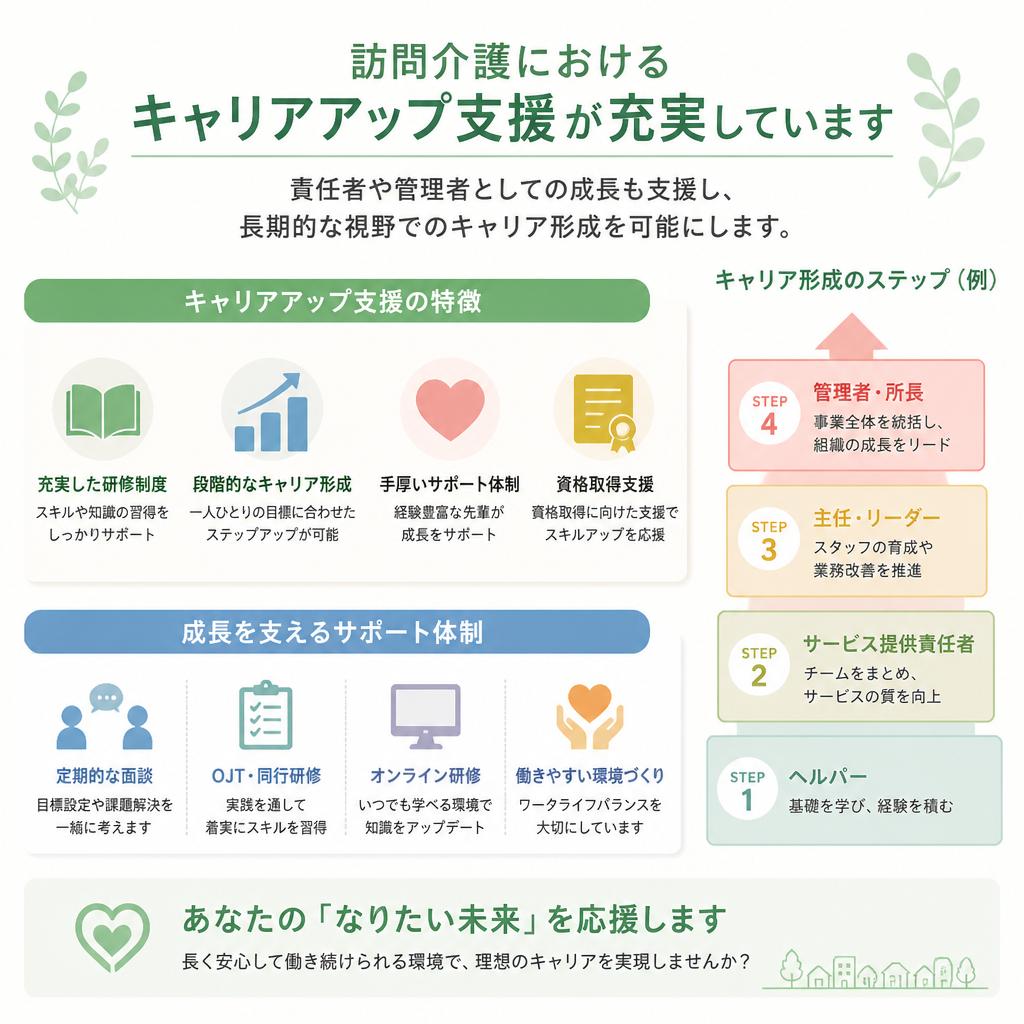 キャリアアップの道