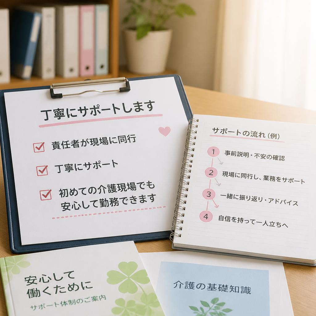 安心のサポート体制