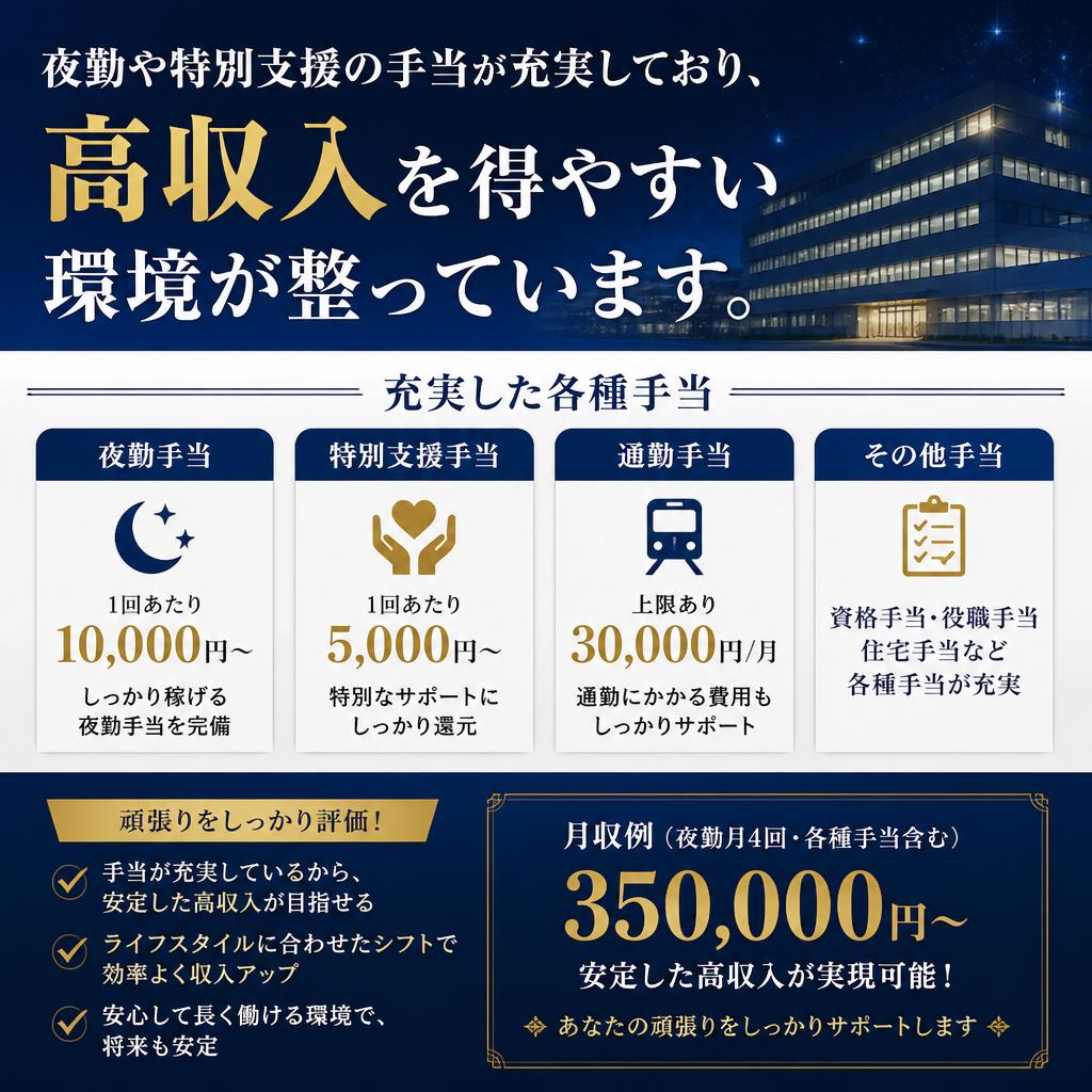 高収入を目指せる！