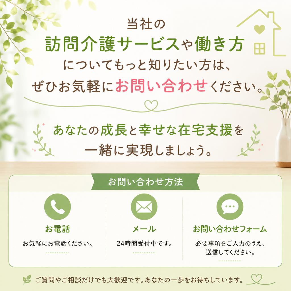 ご興味のある方はお気軽にお問い合わせを！