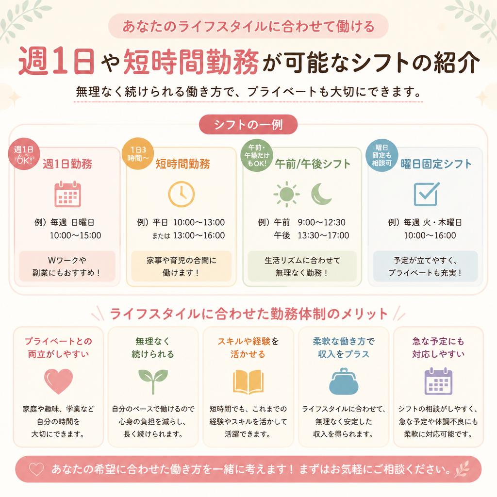 柔軟な働き方を実現するメリット
