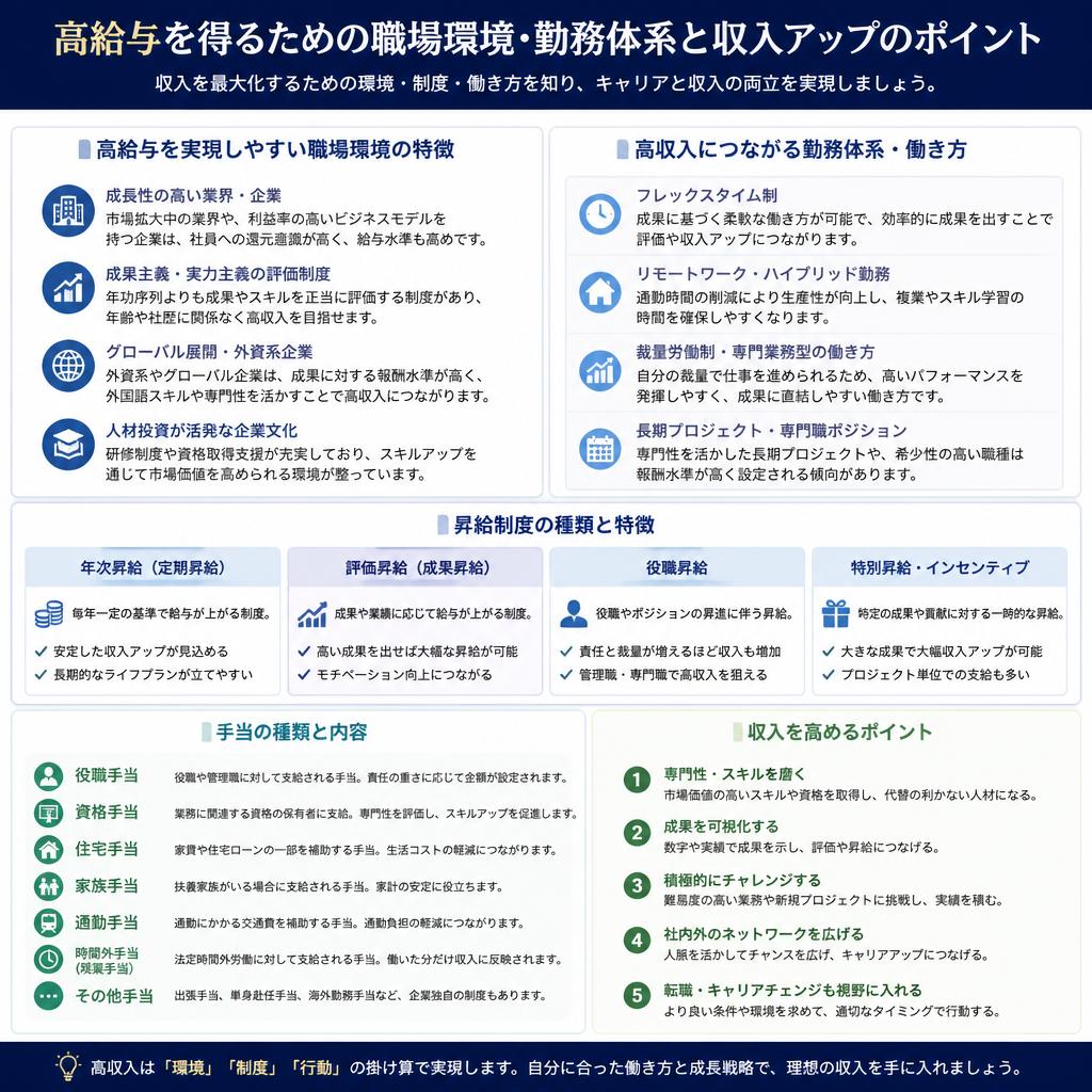 高給与を実現する仕組み