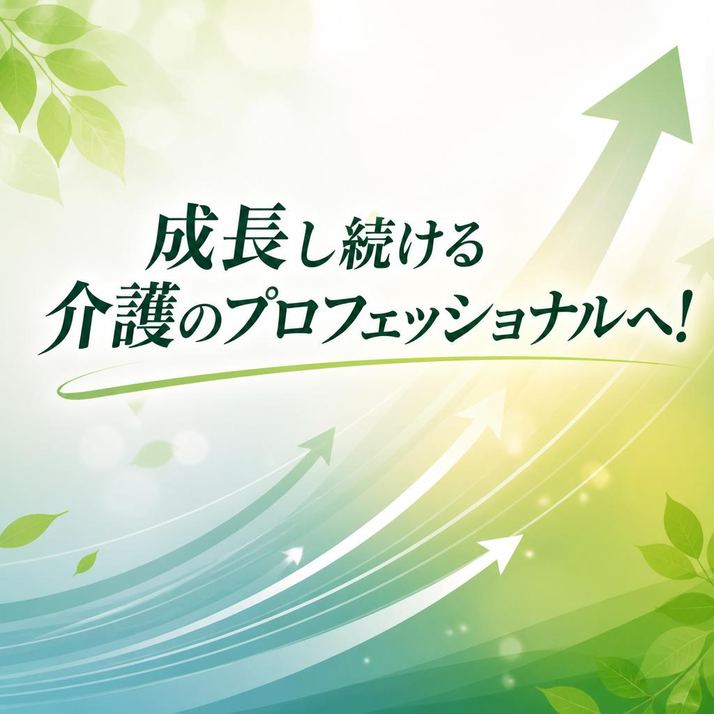成長し続ける介護のプロフェッショナルへ！
