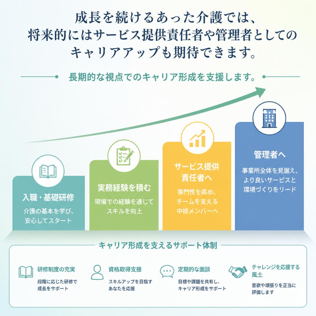 キャリアアップを目指す環境