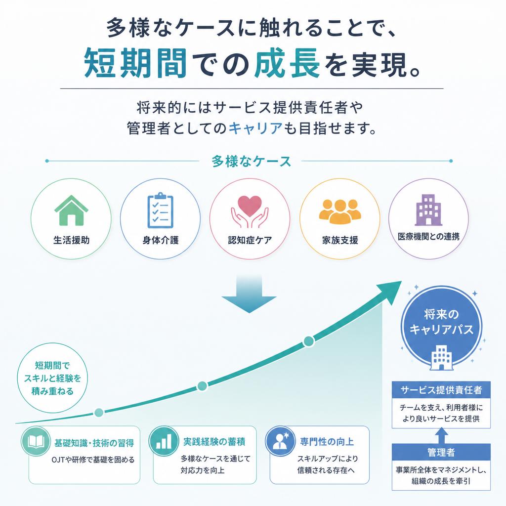 5. 短期間でのキャリアアップが可能