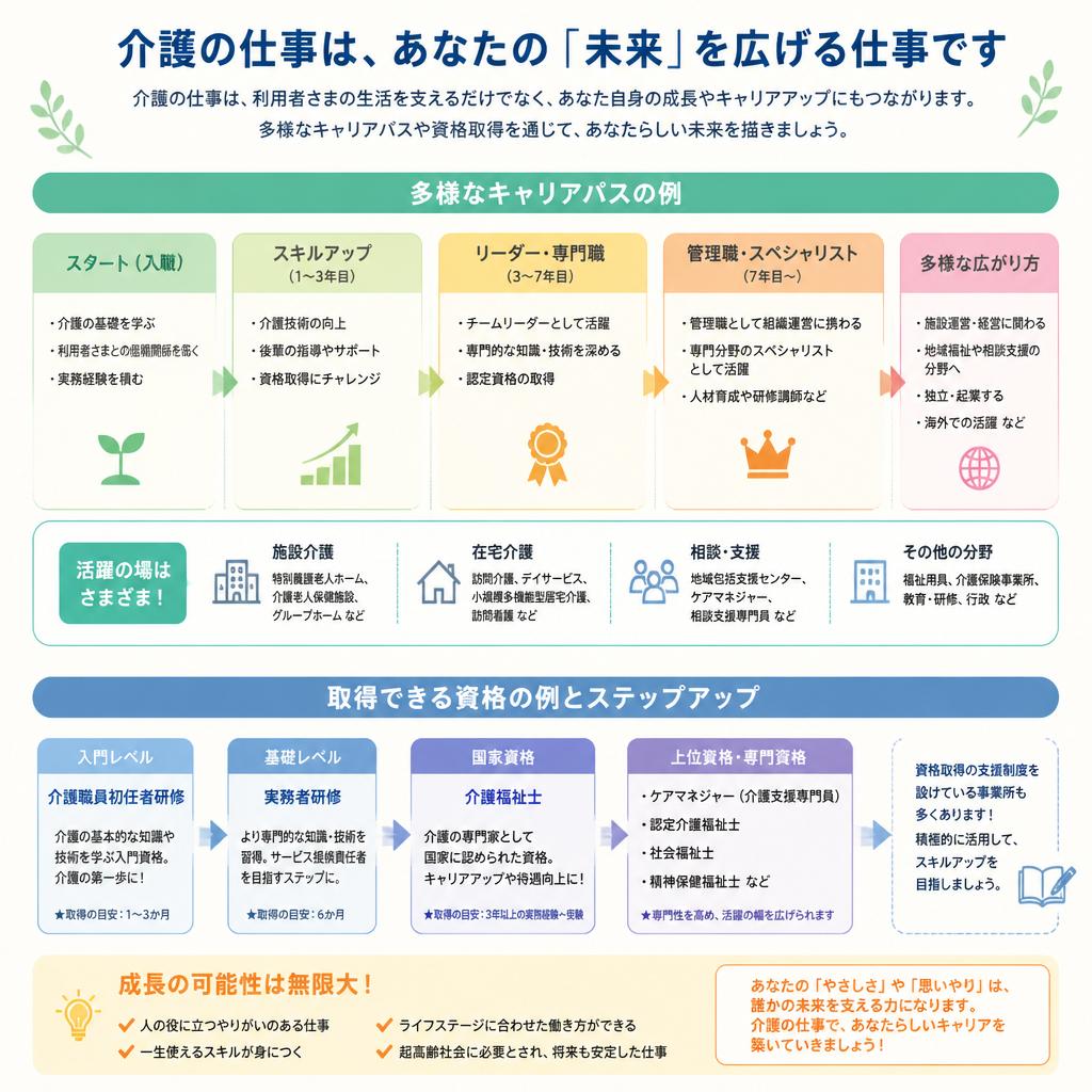介護職のキャリアパス