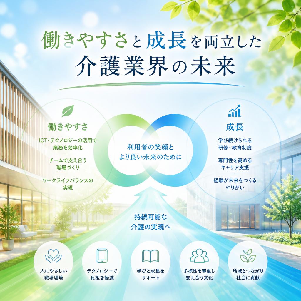 働きやすさと成長を両立した介護業界の未来