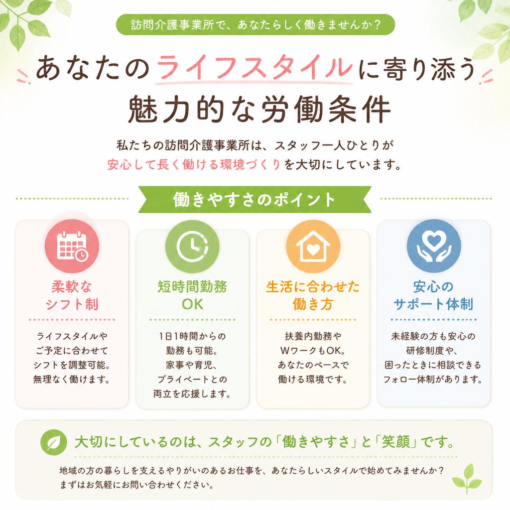 魅力的な労働条件