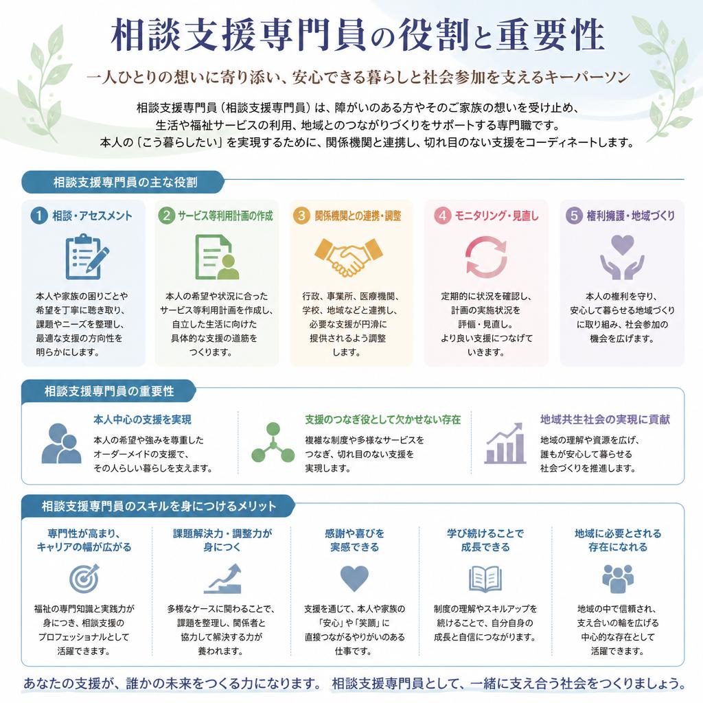 相談支援専門員とは？