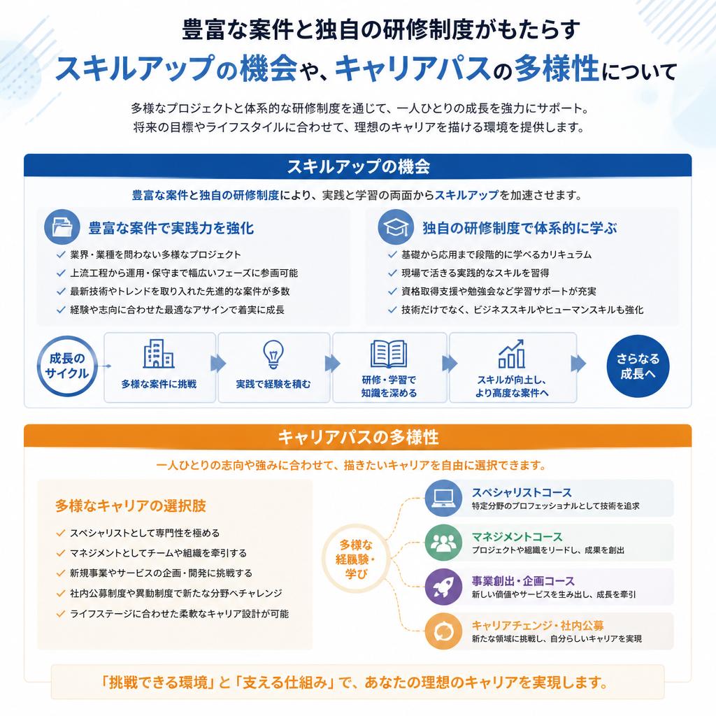 スキルアップとキャリア形成
