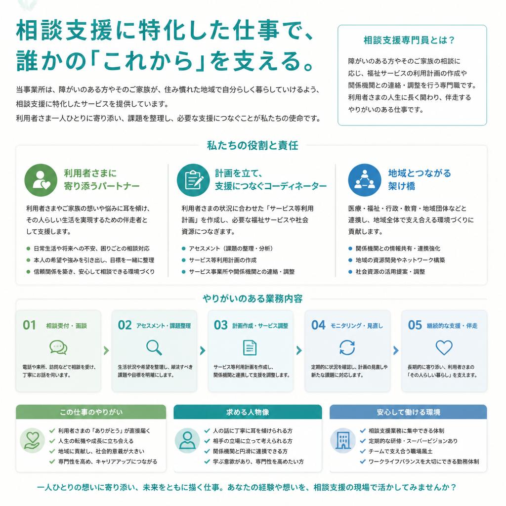 相談支援の求人とその魅力