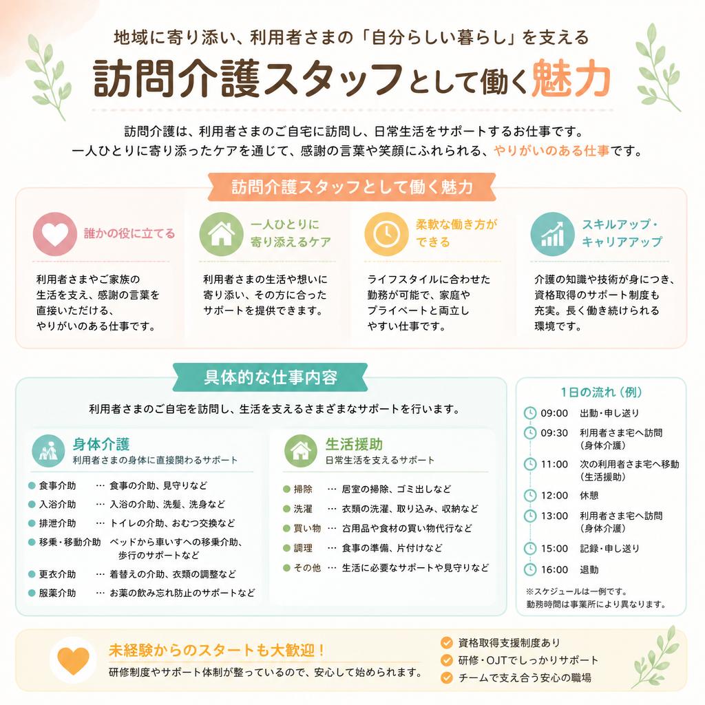 2. ケアワーカーとしての魅力