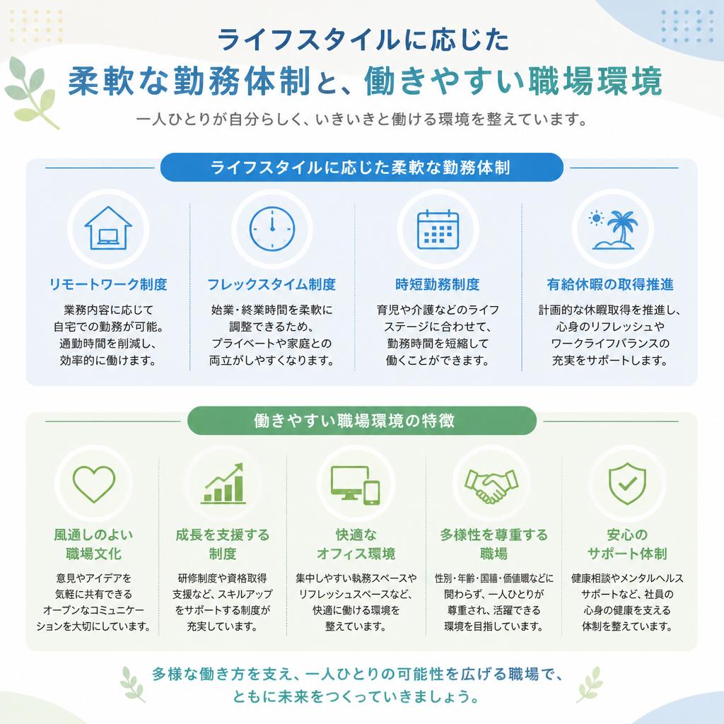 4. 充実した勤務環境