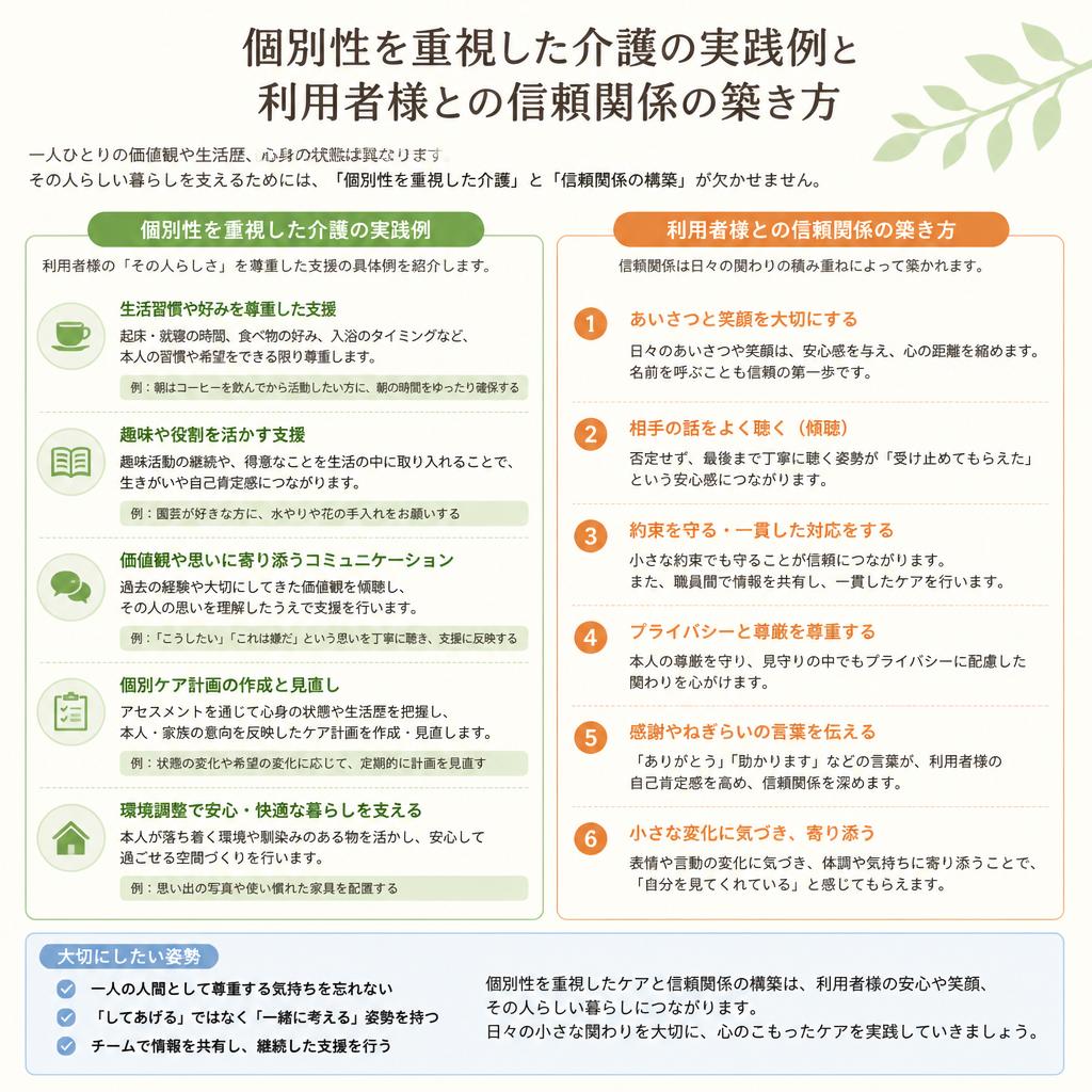 5. 利用者様との関係構築