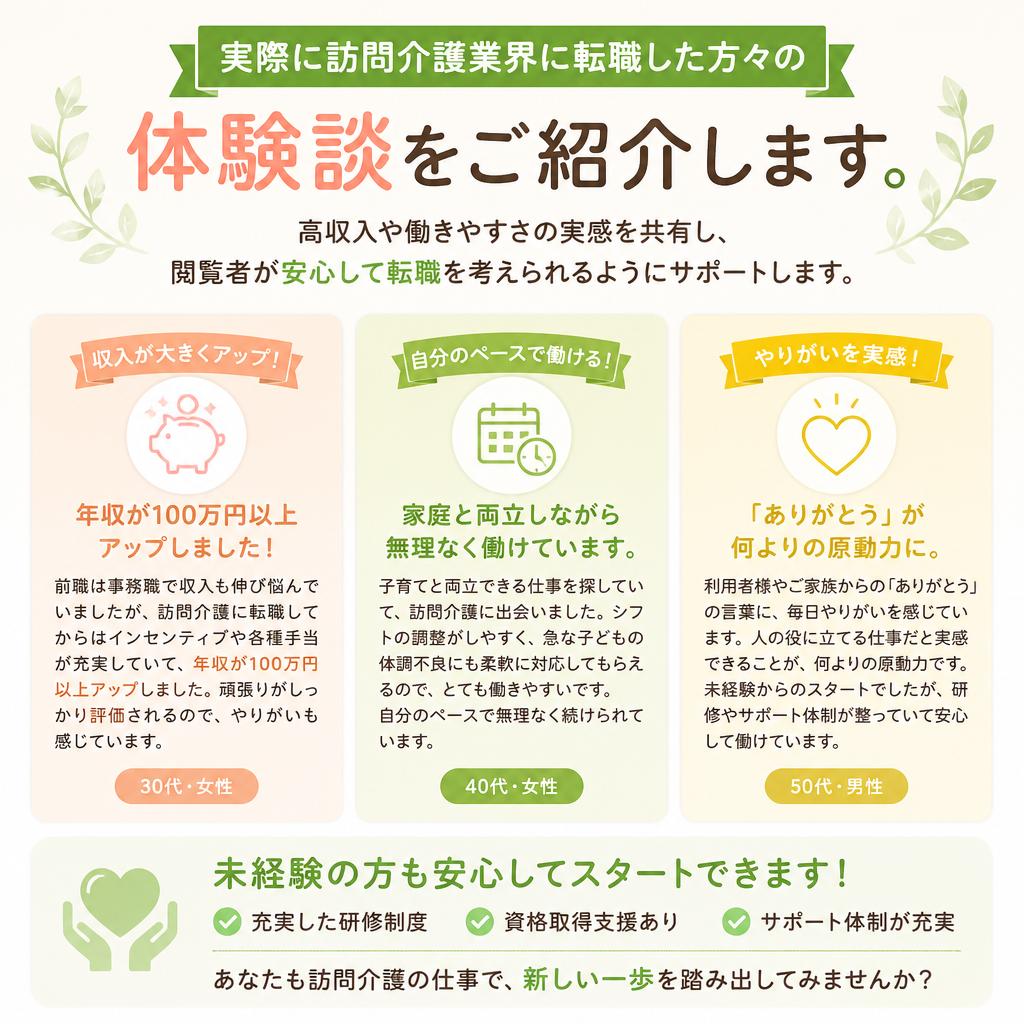 転職者の成功ストーリー