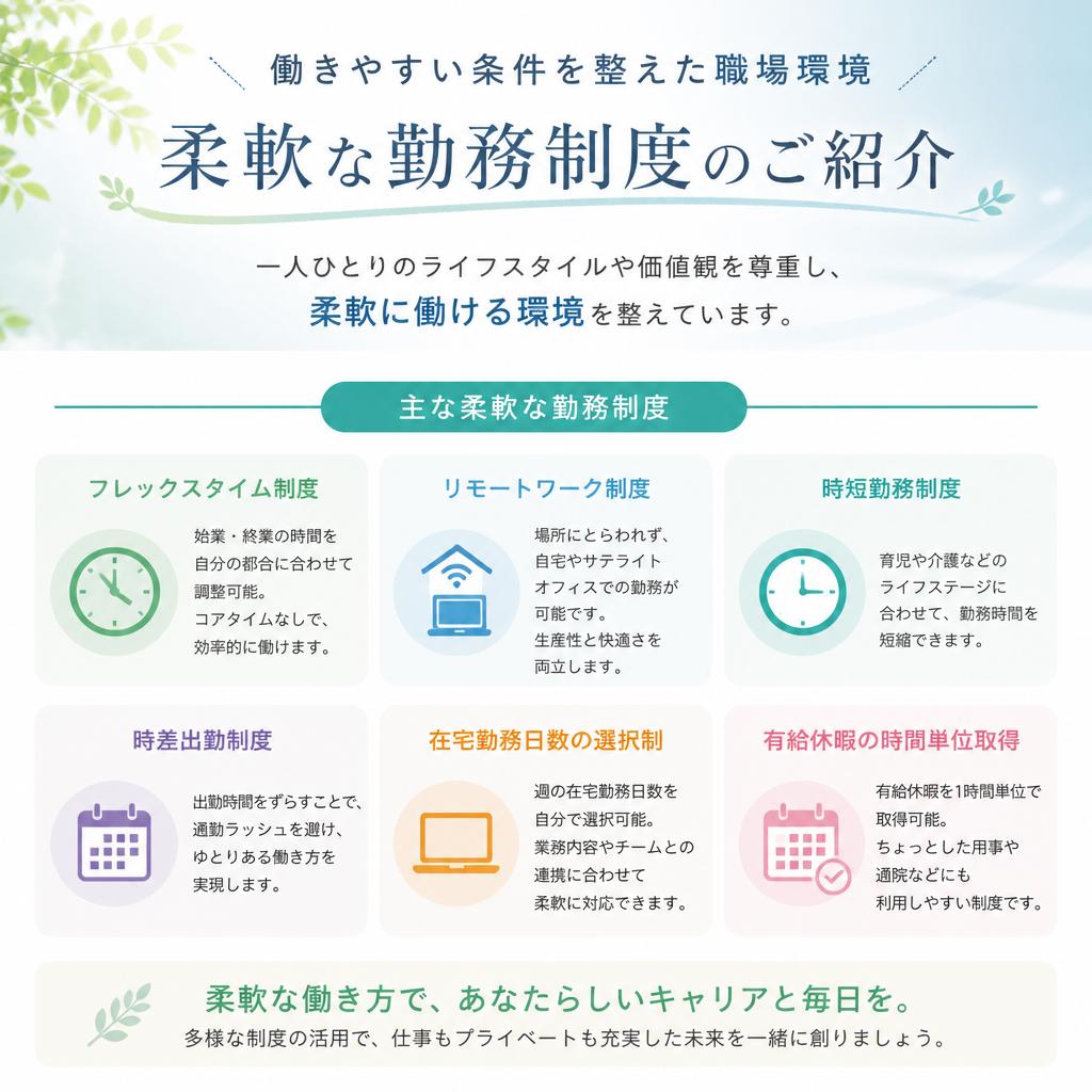 勤務条件の提案