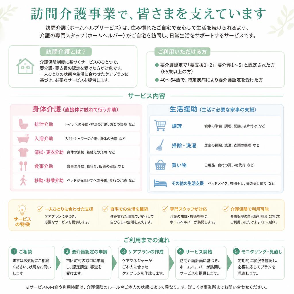 私たちのサポート体制