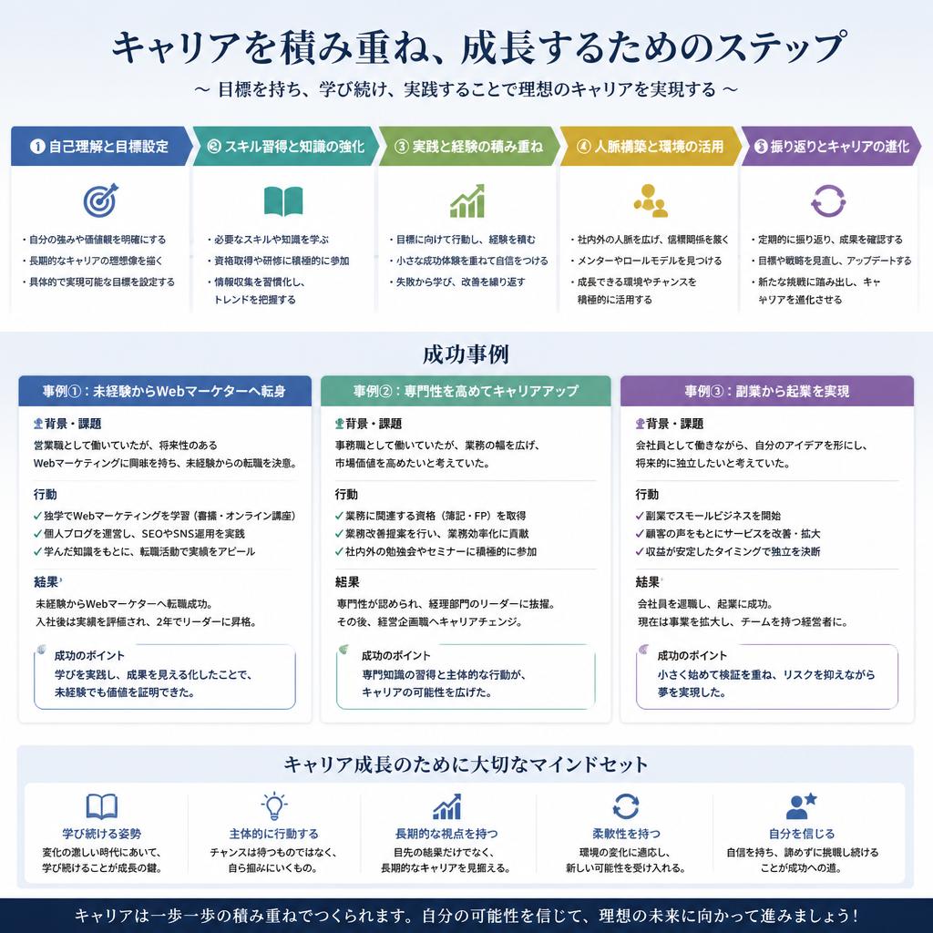 キャリアアップの道