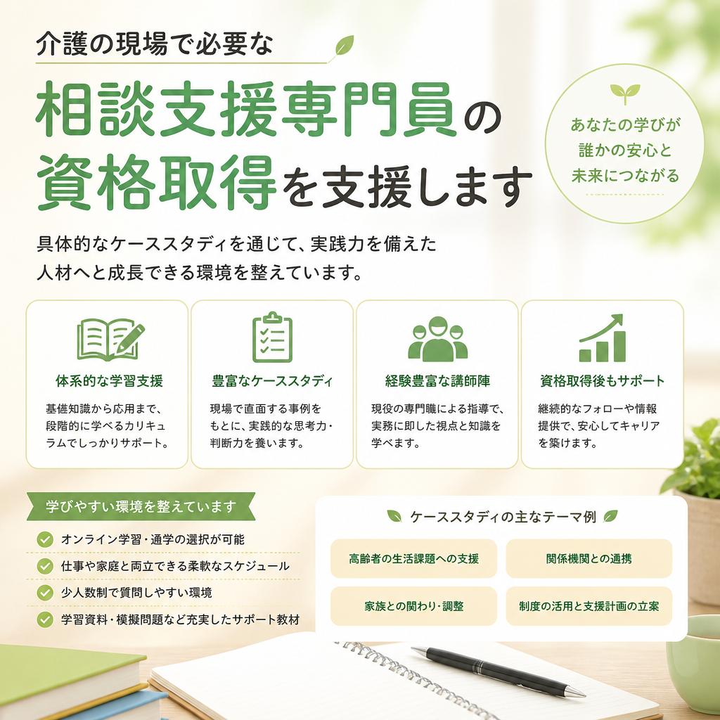 相談支援専門員としてのキャリアアップ