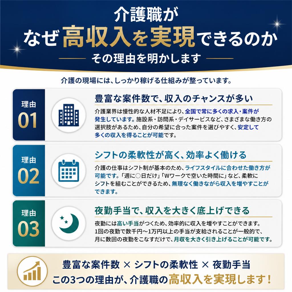 高収入を実現するためのポイント