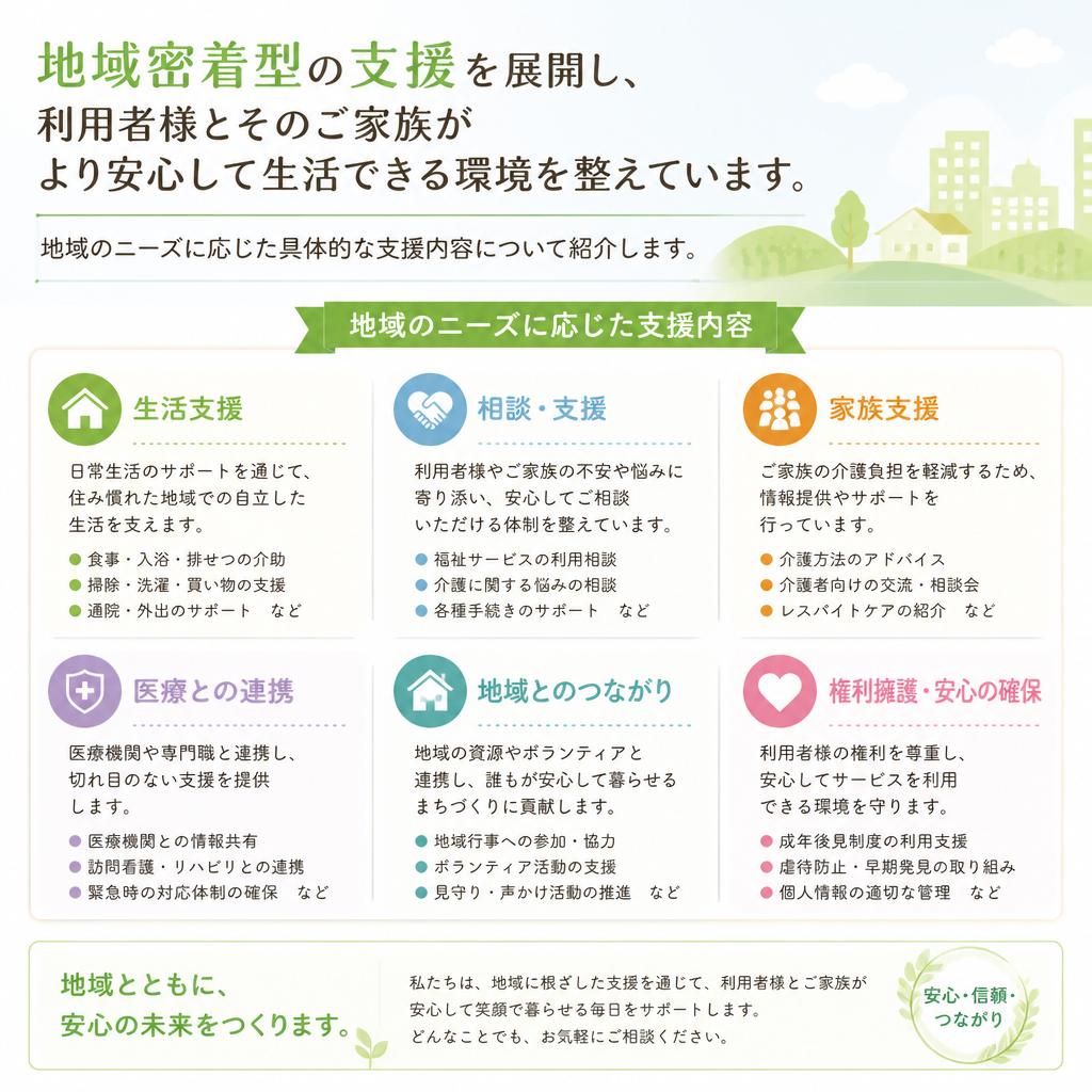 地域支援の取り組み