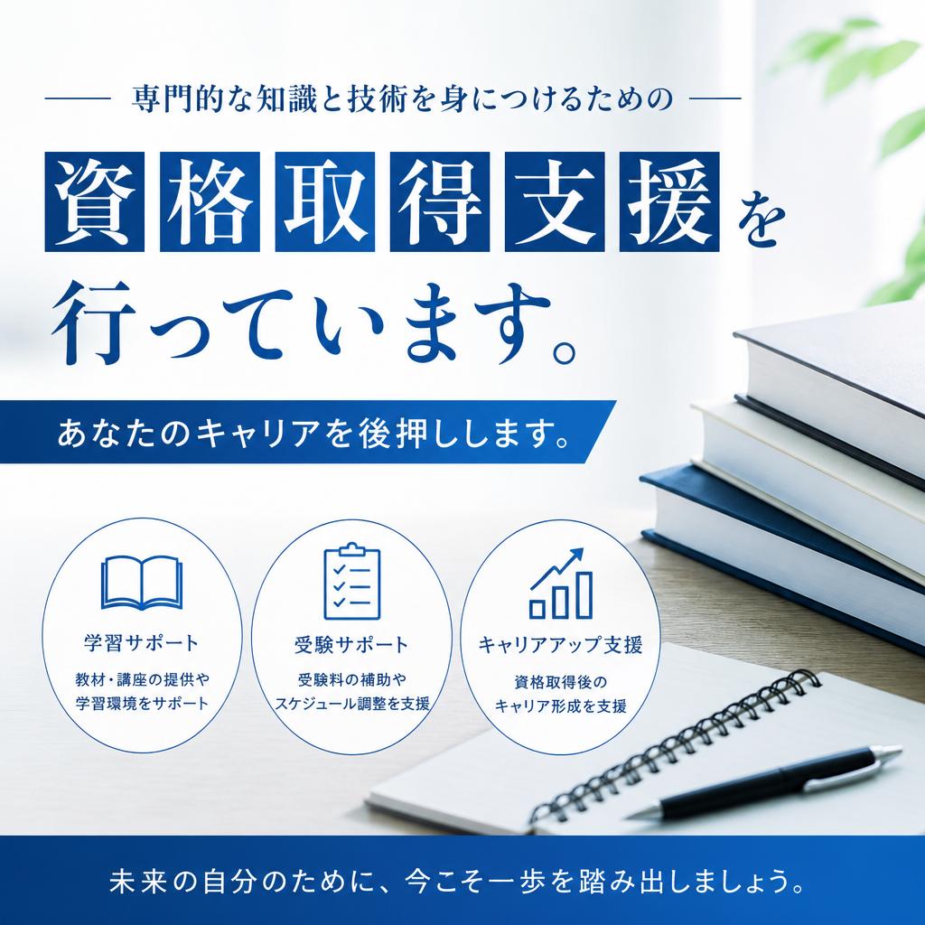 資格取得支援制度