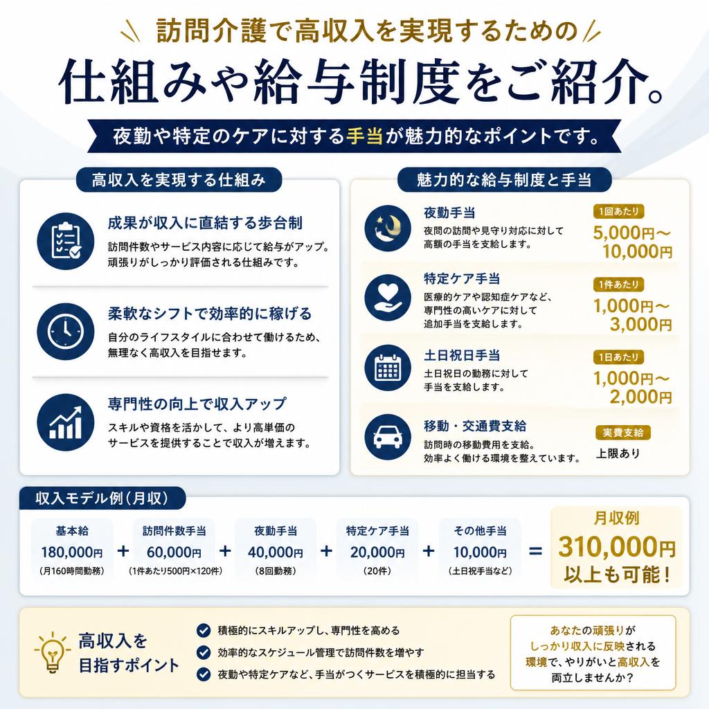 2. 高収入を実現する仕組み