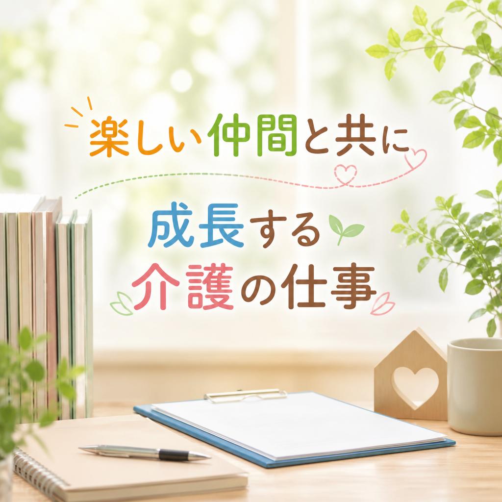 楽しい仲間と共に成長する介護の仕事