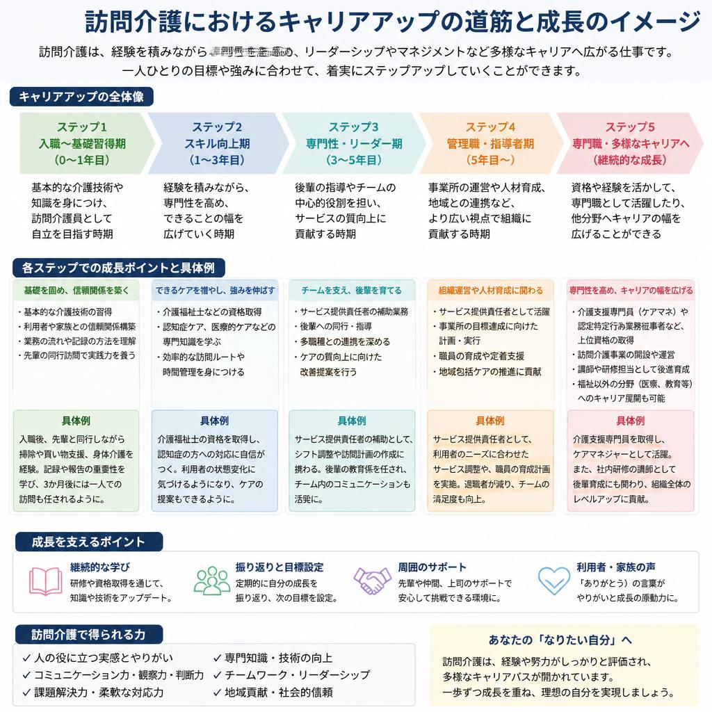 多様なキャリアアップの道