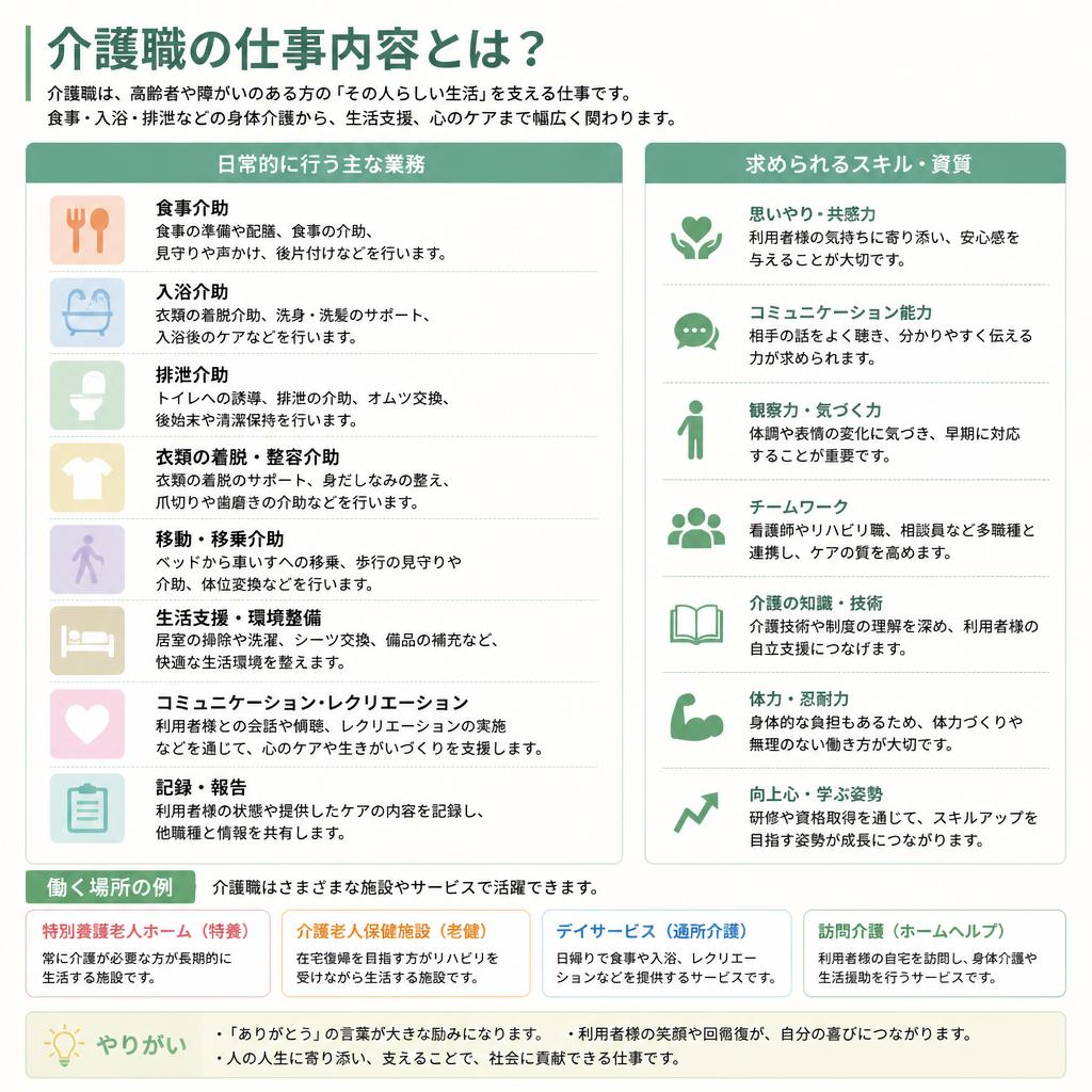 実際の職務内容を理解する