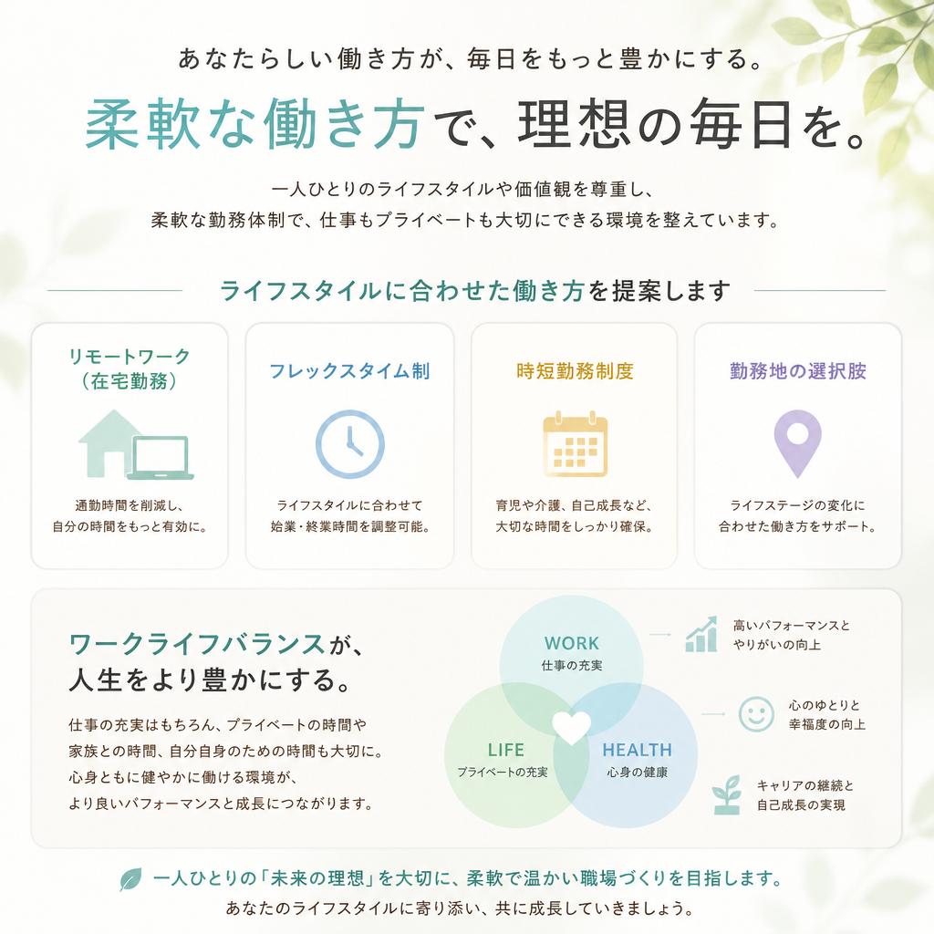 仕事と生活のバランス