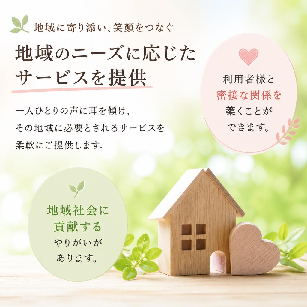 地域密着の訪問介護