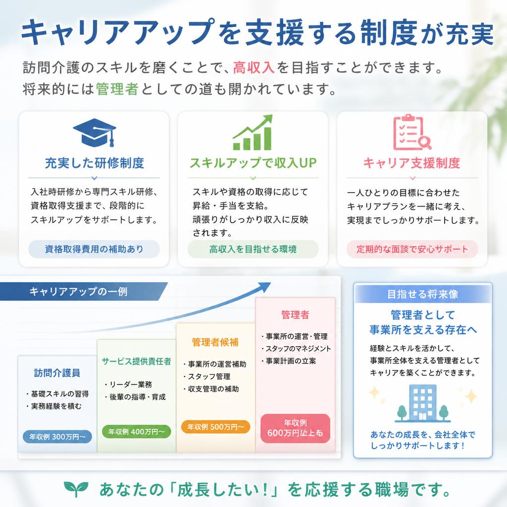 高収入を目指せるキャリアプラン