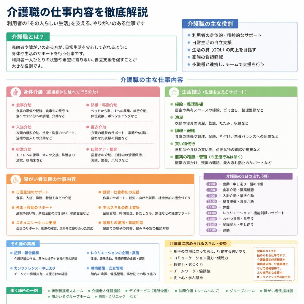 仕事内容を知る