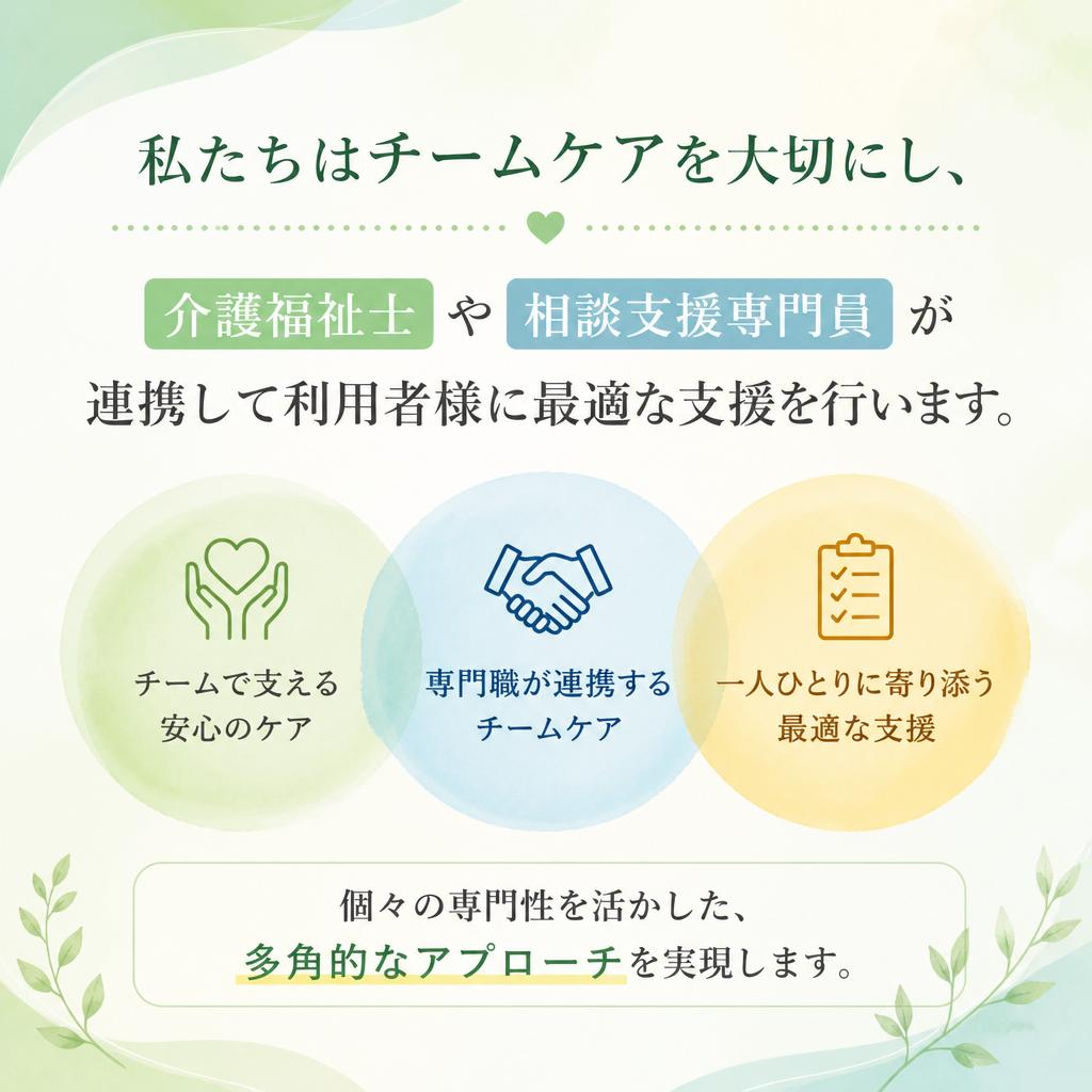 チームケアの強み